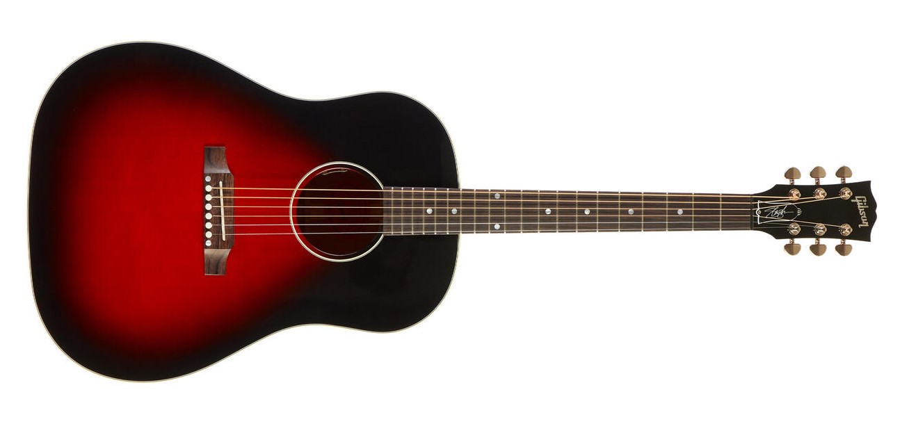 Gibson J-45 Slash Vermillion Burst