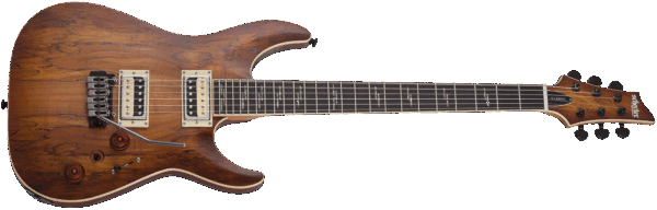 Schecter C1 Exotic Spalted Maple