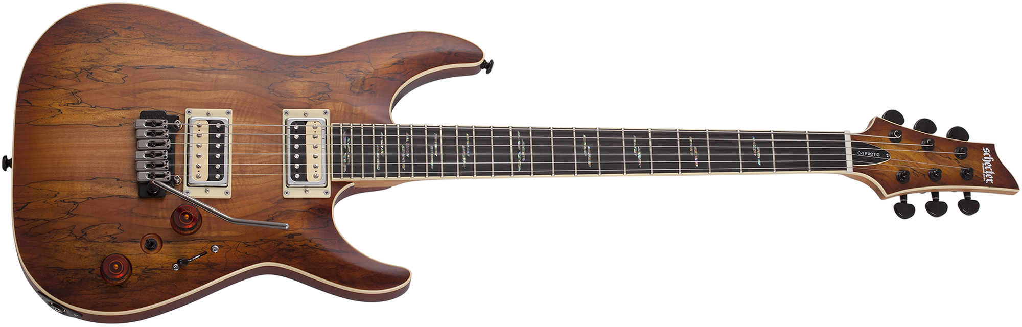 Schecter C1 Exotic Spalted Maple