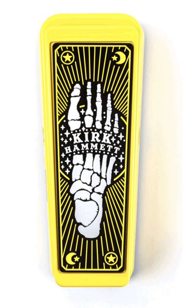 Dunlop Cry Baby Kirk Hammett Yellow Sparkle