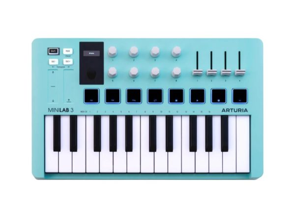 Arturia MiniLab3 Aquamarine